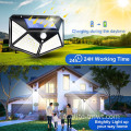 Capteur Lumière de mur solaire extérieur